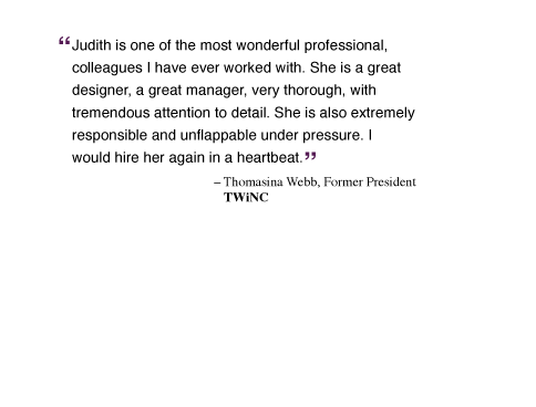 Quote from Thomasina Webb